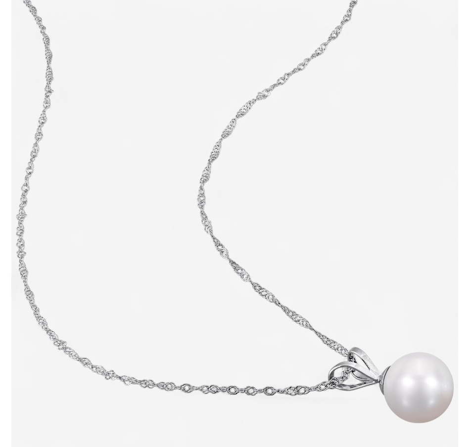 Image 746751_ALTMORE1.jpg, Product 746-751 / Price $229.99, Amour Pearls 14K White Gold Cultured Freshwater Pearl Pendant with Chain from Amour Pearls on TSC.ca's Jewellery department