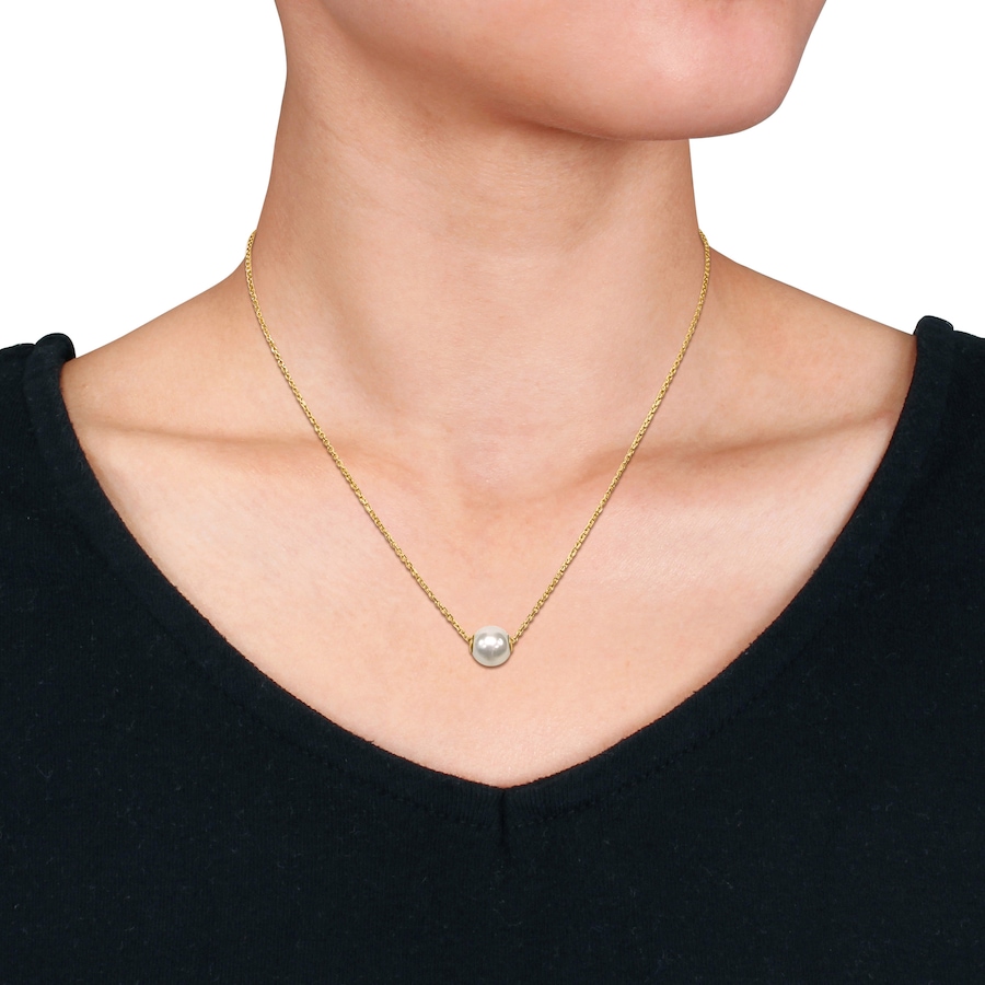 Image 746752_ALTMORE2.jpg, Product 746-752 / Price $799.99, Amour Pearls 14K White Gold Cultured South Sea Pearl Necklace from Amour Pearls on TSC.ca's Jewellery department