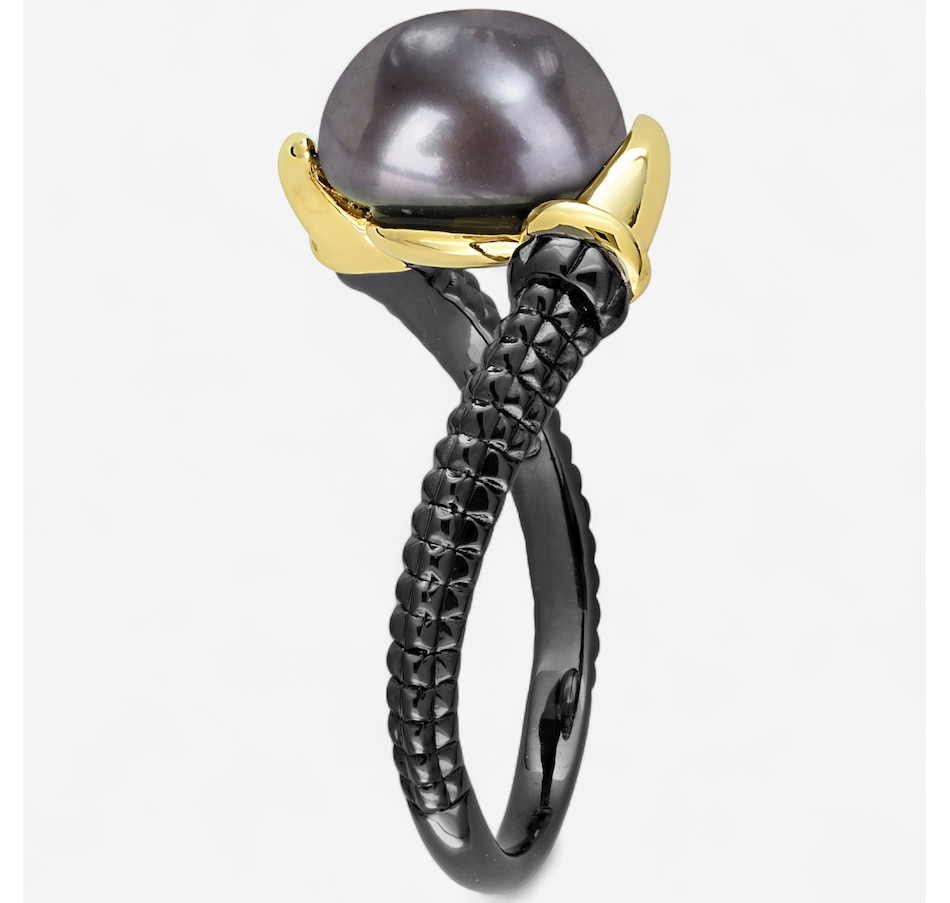 Image 746765_ALTMORE1.jpg, Product 746-765 / Price $119.99, Amour Pearls Sterling Silver Two-Tone Cultured Freshwater Pearl Men's Ring from Amour Pearls on TSC.ca's Jewellery department