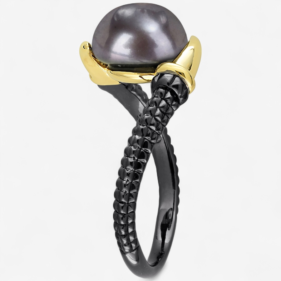 Image 746765_ALTMORE1.jpg, Product 746-765 / Price $119.99, Amour Pearls Sterling Silver Two-Tone Cultured Freshwater Pearl Men's Ring from Amour Pearls on TSC.ca's Jewellery department