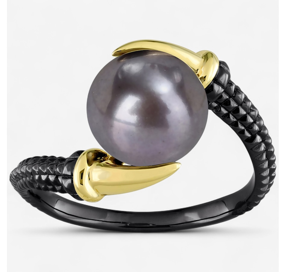 Image 746765_ALTMORE3.jpg, Product 746-765 / Price $119.99, Amour Pearls Sterling Silver Two-Tone Cultured Freshwater Pearl Men's Ring from Amour Pearls on TSC.ca's Jewellery department
