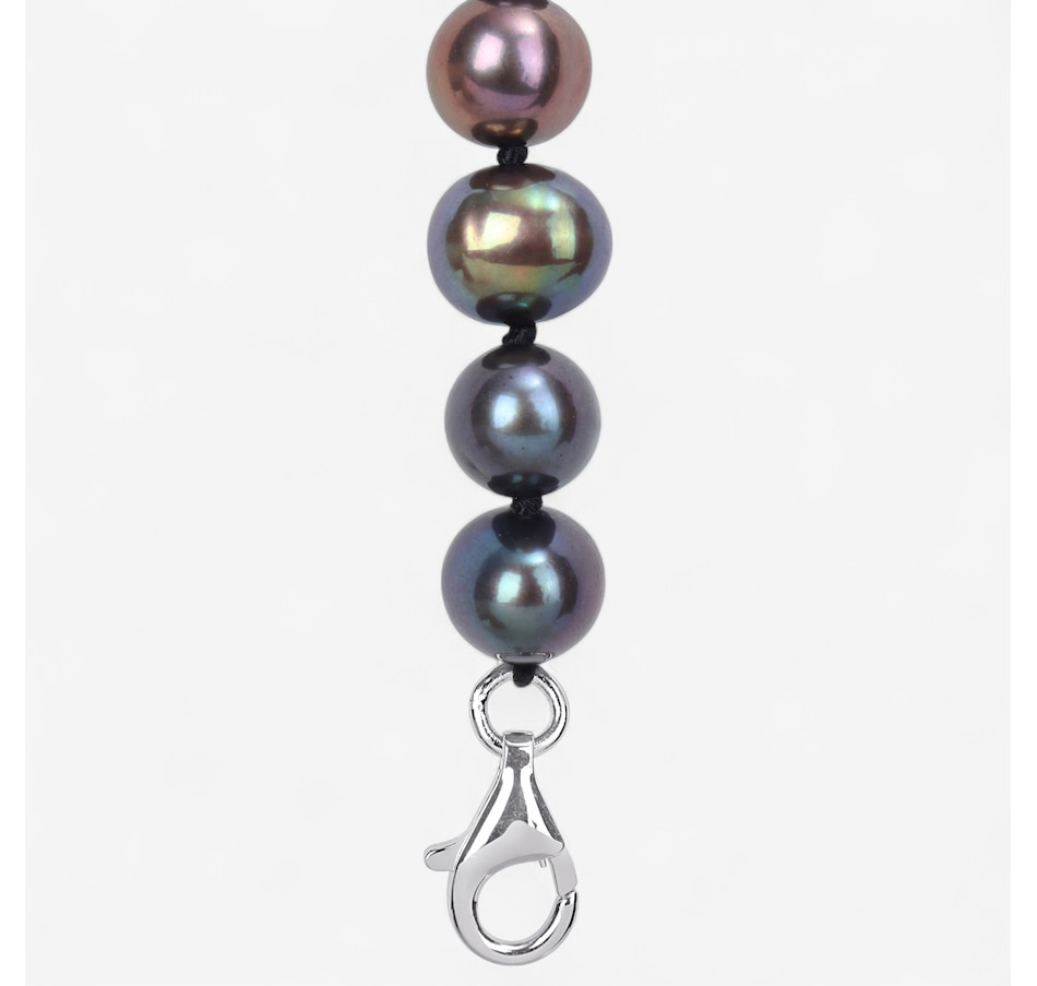 Image 746770_ALTMORE2.jpg, Product 746-770 / Price $279.99, Amour Pearls Sterling Silver Cultured Black FreshWater Pearl Pendant Necklace from Amour Pearls on TSC.ca's Jewellery department