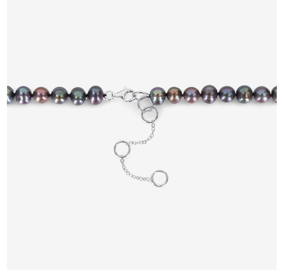 Image 746770_ALTMORE3.jpg, Product 746-770 / Price $279.99, Amour Pearls Sterling Silver Cultured Black FreshWater Pearl Pendant Necklace from Amour Pearls on TSC.ca's Jewellery department