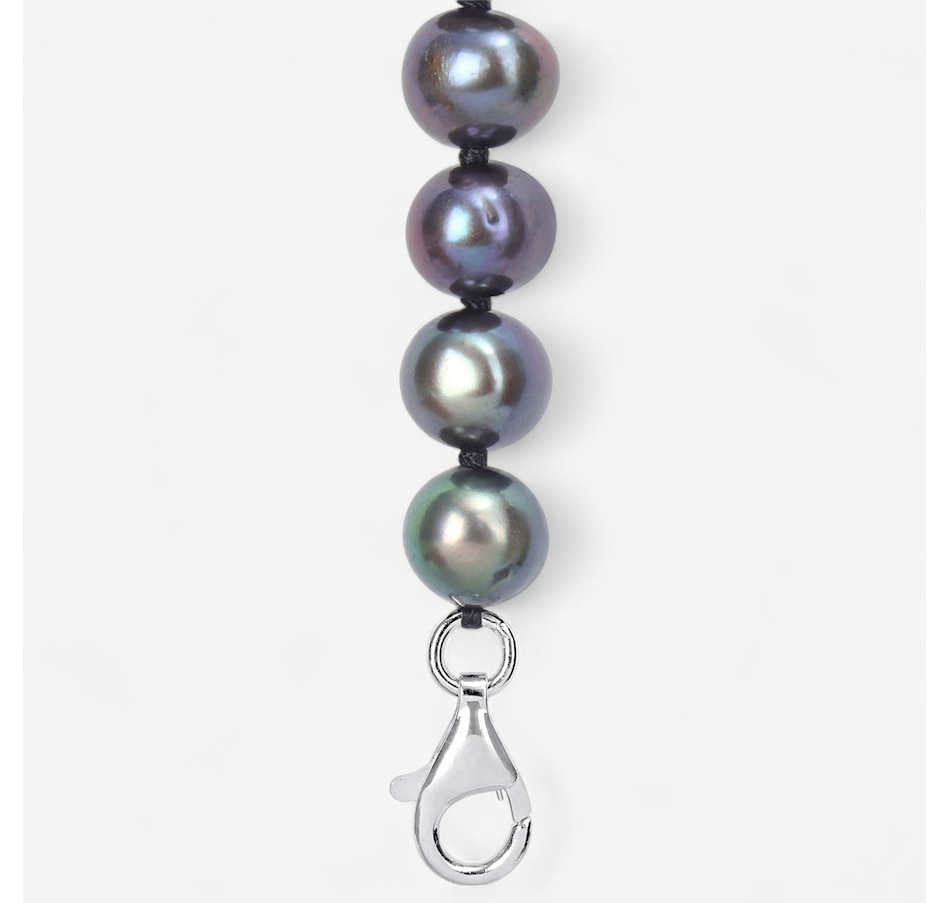 Image 746771_ALTMORE2.jpg, Product 746-771 / Price $199.99, Amour Pearls Sterling Silver Cultured Black FreshWater Pearl Pendant Necklace from Amour Pearls on TSC.ca's Jewellery department