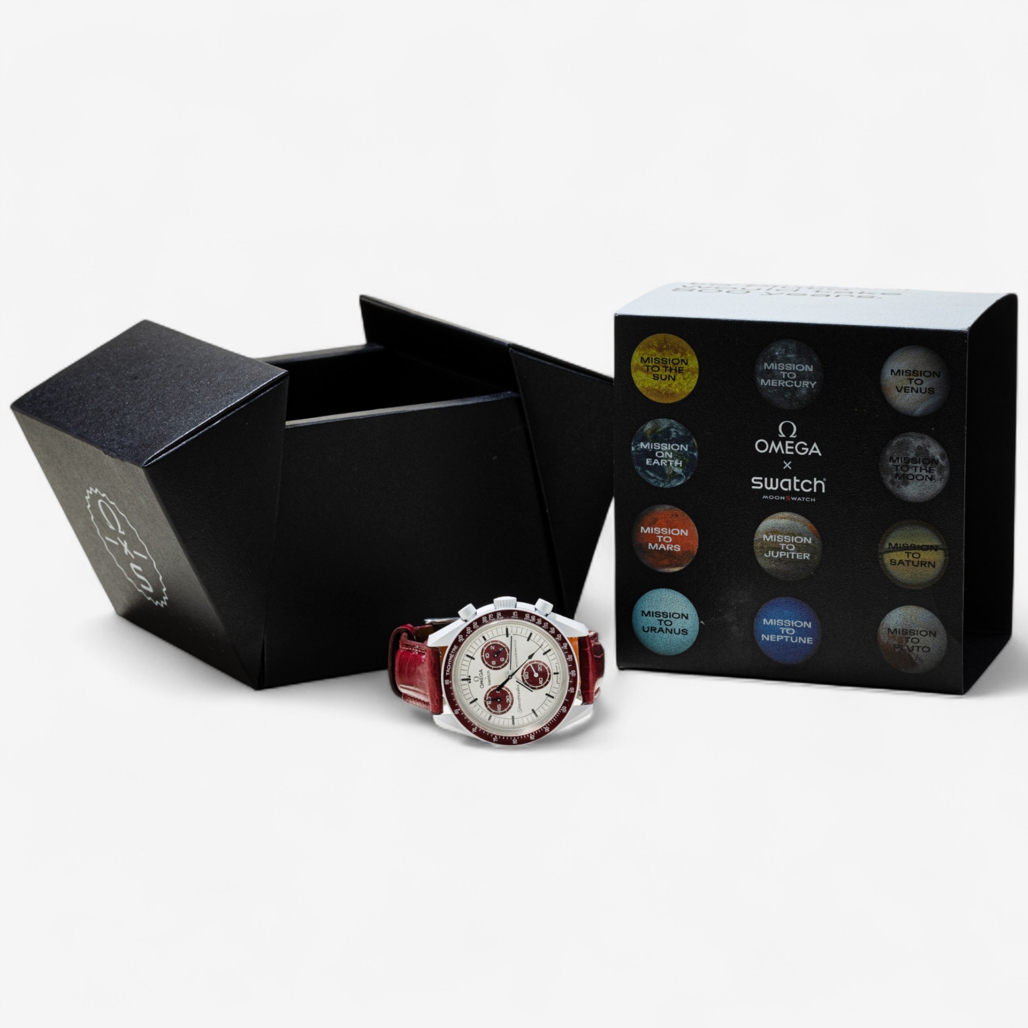 Estate Originals SWATCH/OMEGA SPEEDMASTER MOONSWATCH MISSION TO