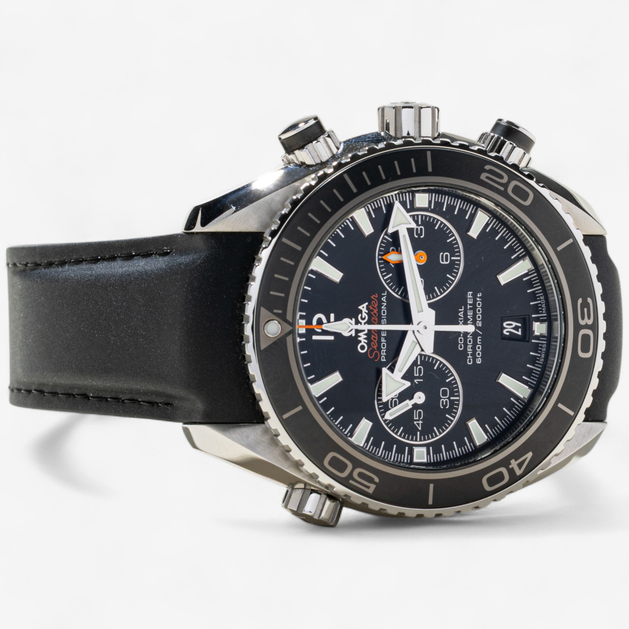 Estate Originals Stainless Steel Omega Seamaster Planet Ocean 600M