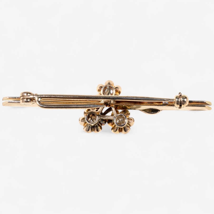 Image 747032_ALTMORE1.jpg, Product 747-032 / Price $1,795.00, Estate Originals 14K Yellow Gold Old European Cut Diamond Bar Pin from Estate Originals on TSC.ca's Jewellery department