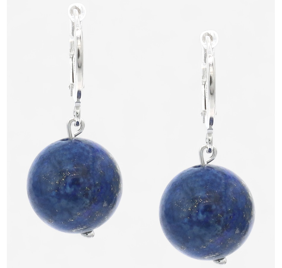 Image 747098_LAP.jpg, Product 747-098 / Price $129.99, Gems En Vogue Palladium Silver Gemstone Bead Drop Earrings from Gems En Vogue on TSC.ca's Jewellery department