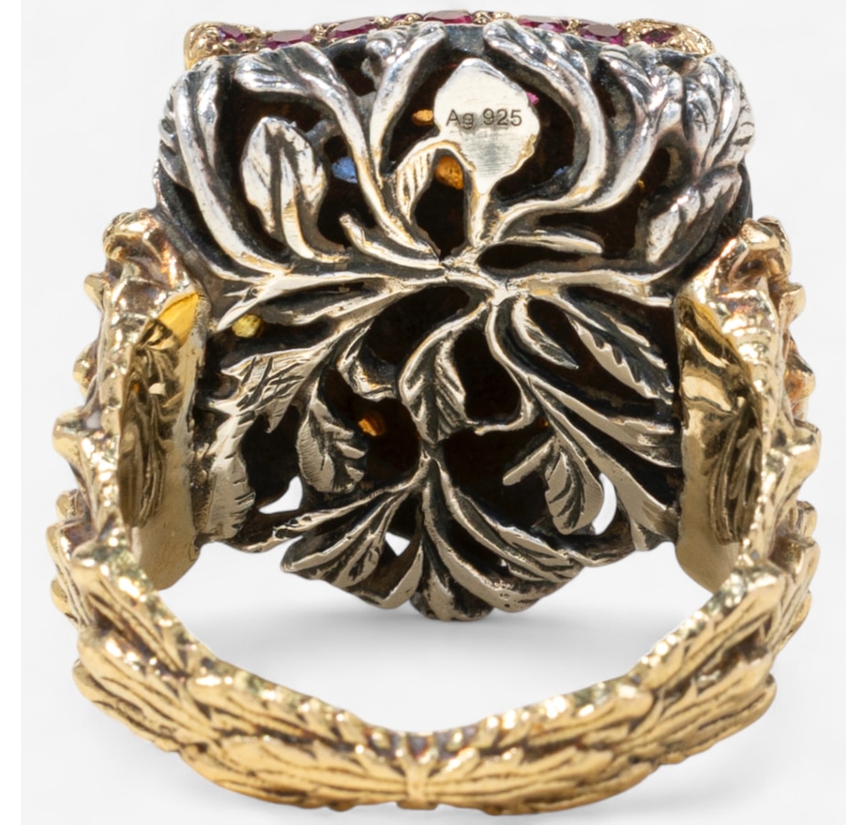 Image 747108_ALTMORE3.jpg, Product 747-108 / Price $5,595.00, Estate Originals GUCCI 18K Yellow and Silver Fancy Lion Head Ring from Estate Originals on TSC.ca's Jewellery department