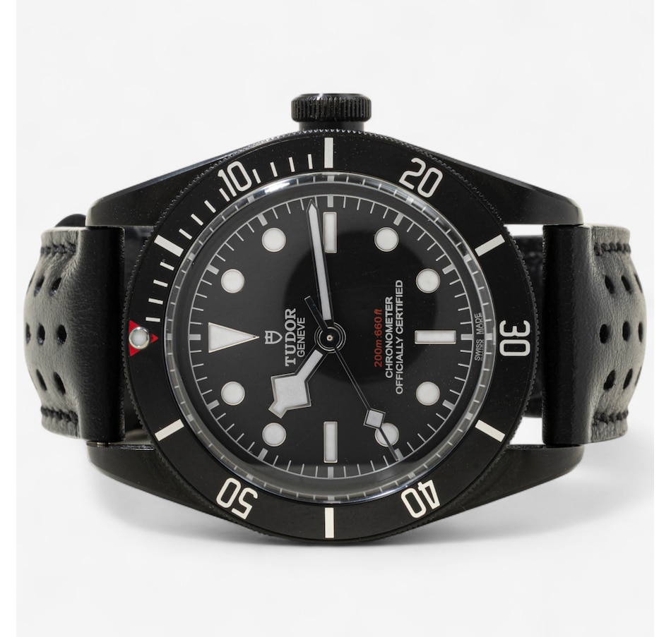 Estate Originals Stainless Steel TUDOR HERITAGE BLACK BAY DARK