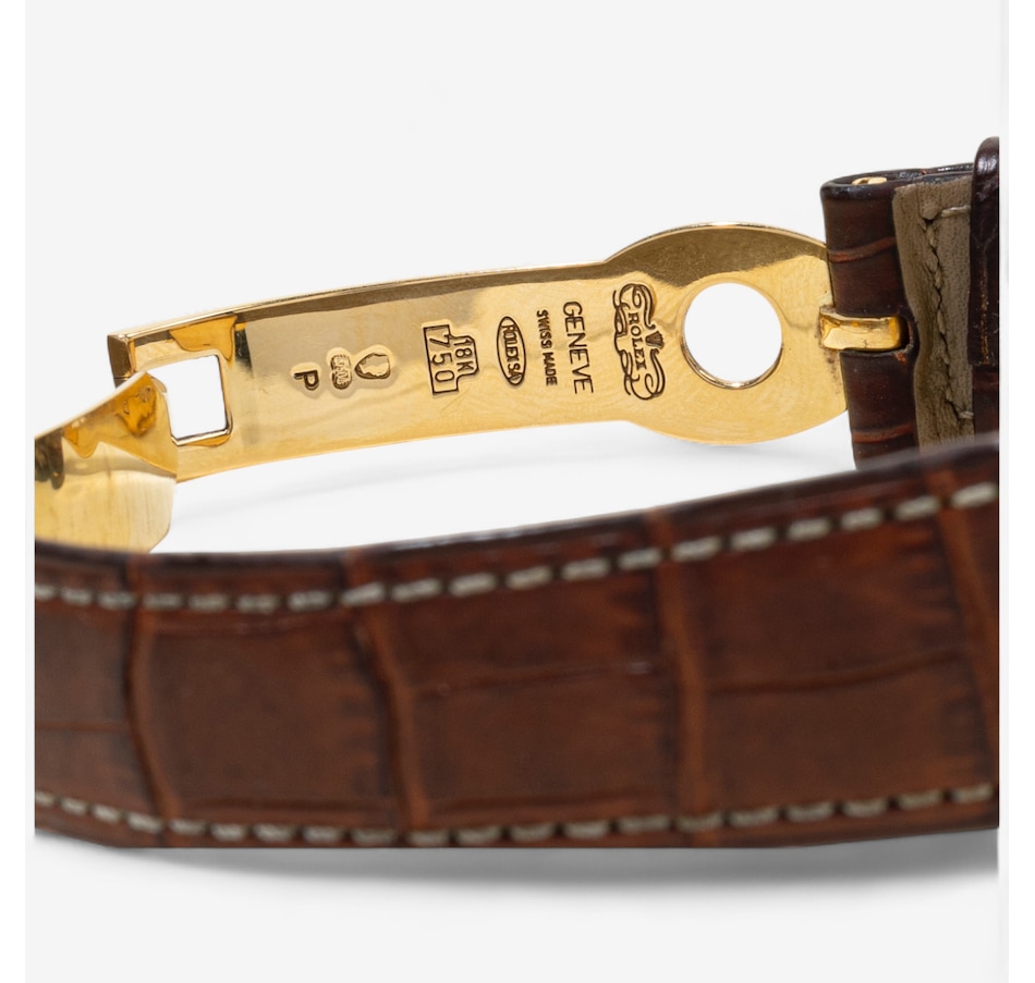 Image 747214_ALTMORE5.jpg, Product 747-214 / Price $7,495.00, Estate Originals 18K Yellow Gold ROLEX Cellini Swiss Made Wristwatch from Estate Originals on TSC.ca's Jewellery department