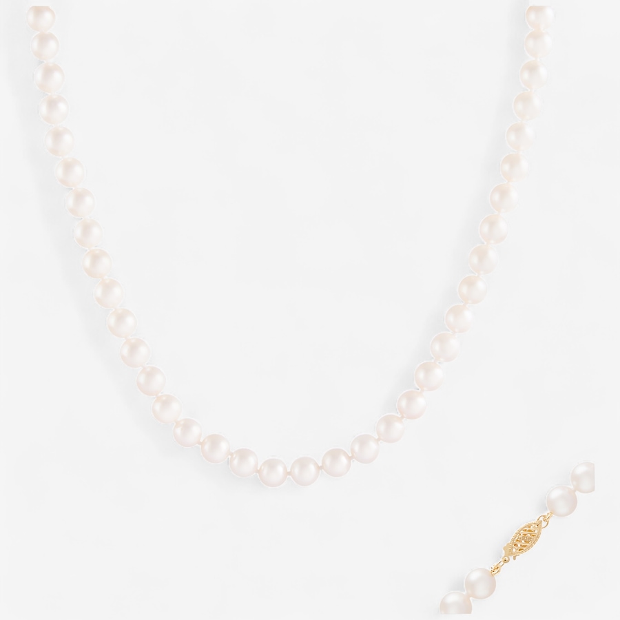 Image 747254.jpg, Product 747-254 / Price $1,079.99, Splendid Pearls 14K Yellow Gold Akoya Pearl Necklace from Splendid Pearls on TSC.ca's Jewellery department