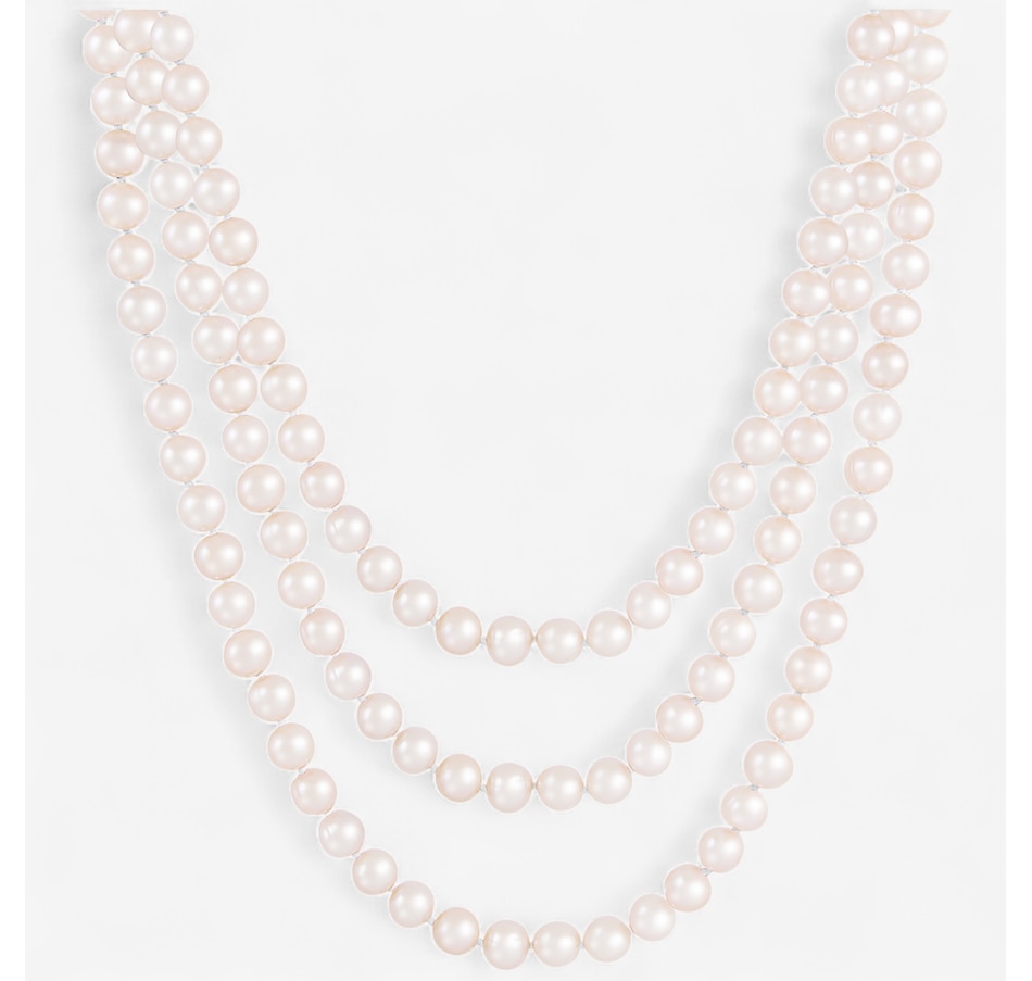 Image 747258_WHT.jpg, Product 747-258 / Price $229.99, Splendid Pearls Endless Fresh Water Pearl Necklace from Splendid Pearls on TSC.ca's Jewellery department