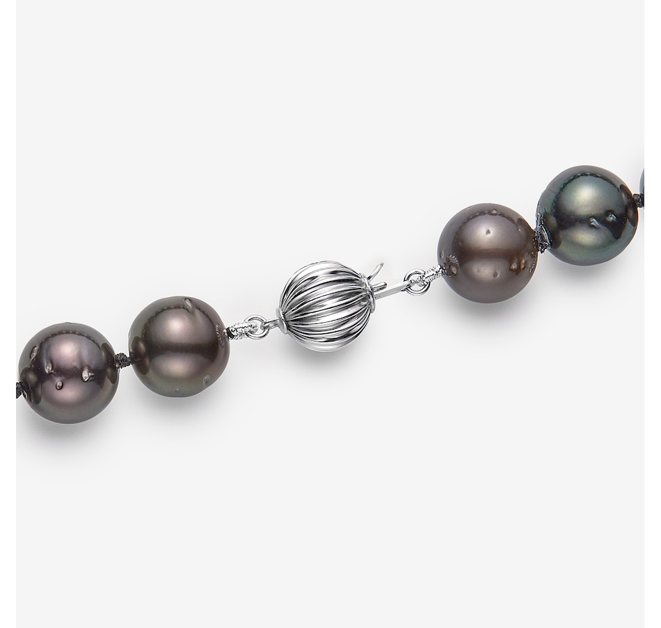 Image 747297_ALTMORE1.jpg, Product 747-297 / Price $2,399.99, Splendid Pearls 14K White Gold Graduated Tahitian Pearl Necklace from Splendid Pearls on TSC.ca's Jewellery department