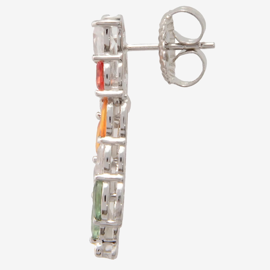 Image 747339_ALTMORE1.jpg, Product 747-339 / Price $299.99, Gems En Vogue Palladium Silver Pastel Sapphire And White Zircon Drop Earrings from Gems En Vogue on TSC.ca's Jewellery department