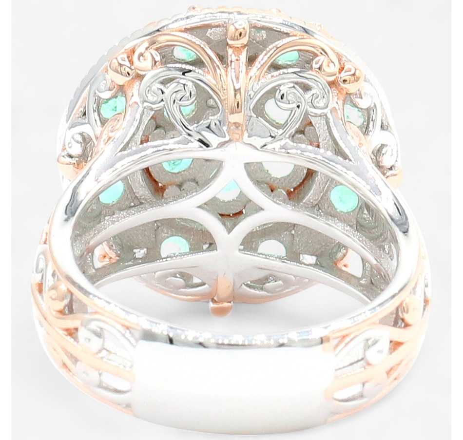 Image 747365_ALTMORE2.jpg, Product 747-365 / Price $239.99, Gems en Vogue Palladium Silver Grizzly Emerald Ring from Gems En Vogue on TSC.ca's Jewellery department