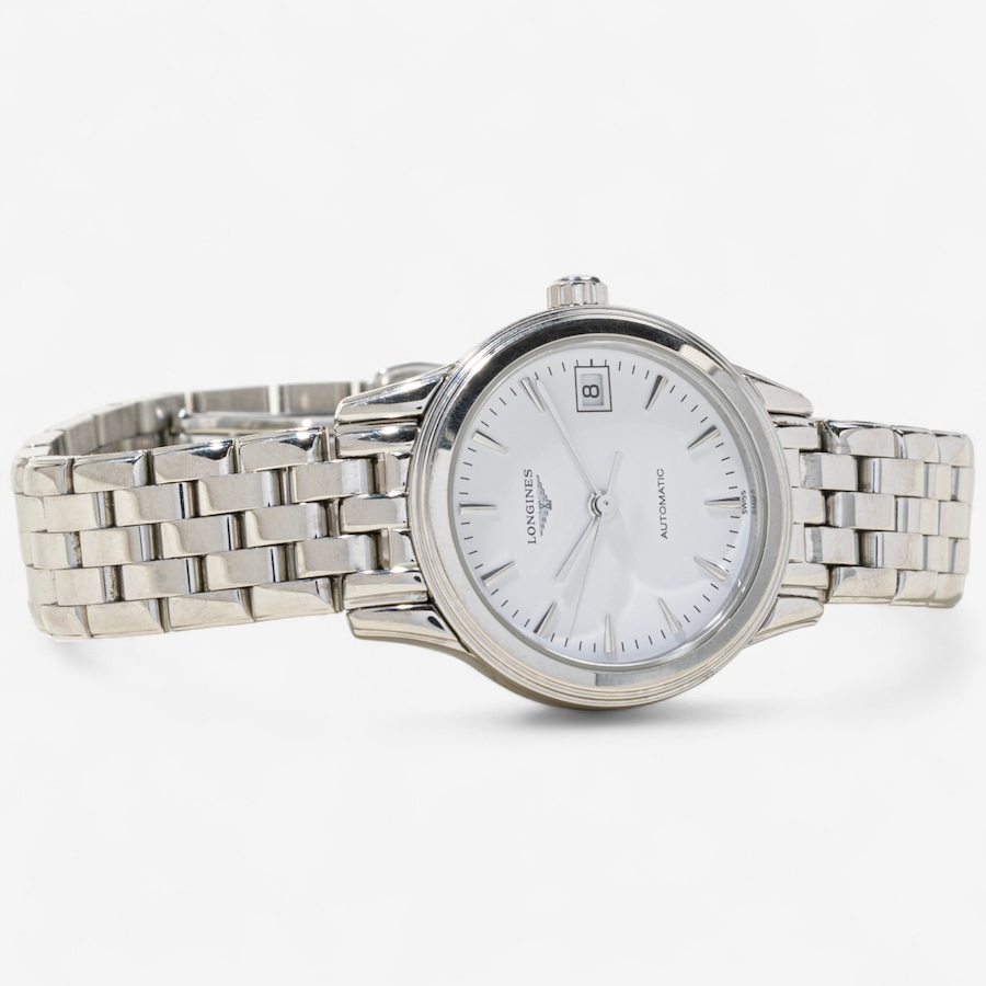 Image 747378_ALTMORE1.jpg, Product 747-378 / Price $1,995.00, Stainless Steel LONGINES FLAGSHIP CLASSIC Automatic Wristwatch from Estate Originals on TSC.ca's Jewellery department