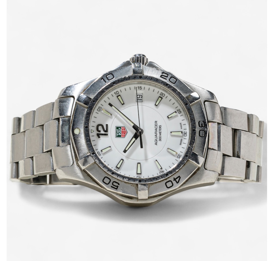 Image 747383.jpg, Product 747-383 / Price $1,495.00, Stainless Steel TAG HEUER AQUARACER 300M Swiss Made Quartz Watch from Estate Originals on TSC.ca's Jewellery department