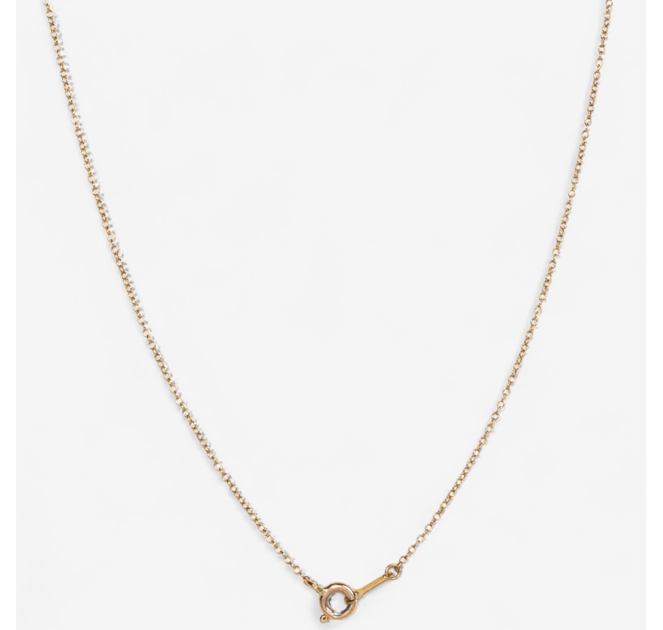 Image 747415_ALTMORE2.jpg, Product 747-415 / Price $2,595.00, 10K Yellow Gold Opal and Synthetic Ruby Necklace from Estate Originals on TSC.ca's Jewellery department