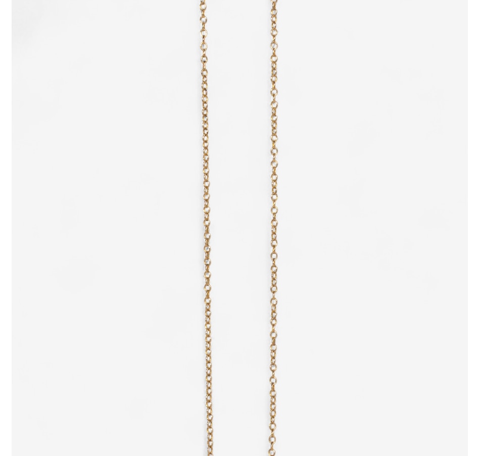 Image 747415_ALTMORE3.jpg, Product 747-415 / Price $2,595.00, 10K Yellow Gold Opal and Synthetic Ruby Necklace from Estate Originals on TSC.ca's Jewellery department