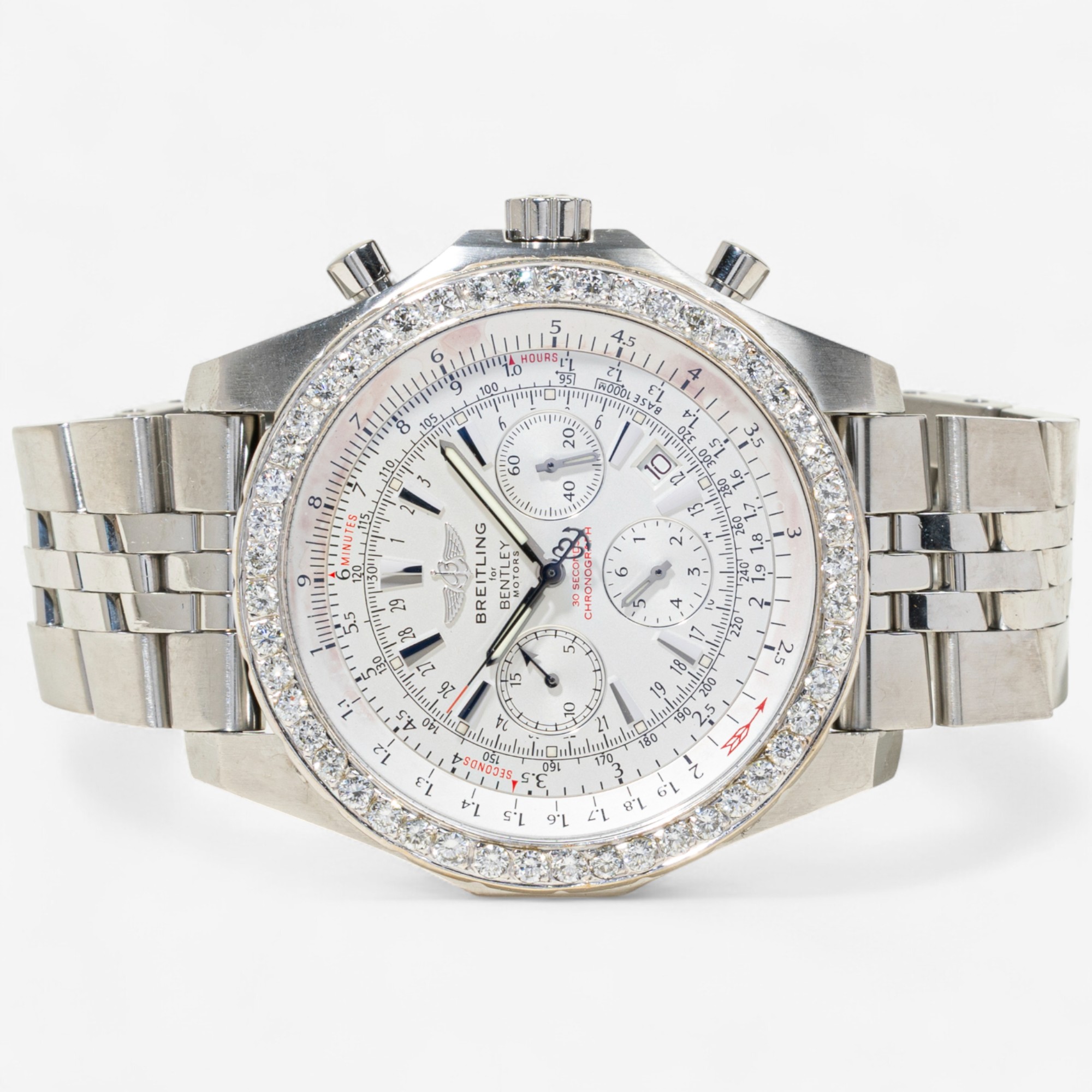 Stainless Steel BREITLING BENTLEY MOTORS Swiss Made Watch - TSC.ca