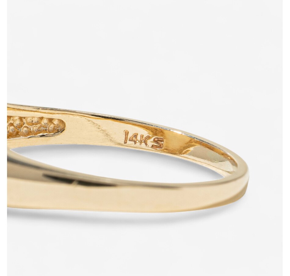 Image 747426_ALTMORE4.jpg, Product 747-426 / Price $1,495.00, 14K Yellow Gold Opal and Diamond Ring from Estate Originals on TSC.ca's Jewellery department