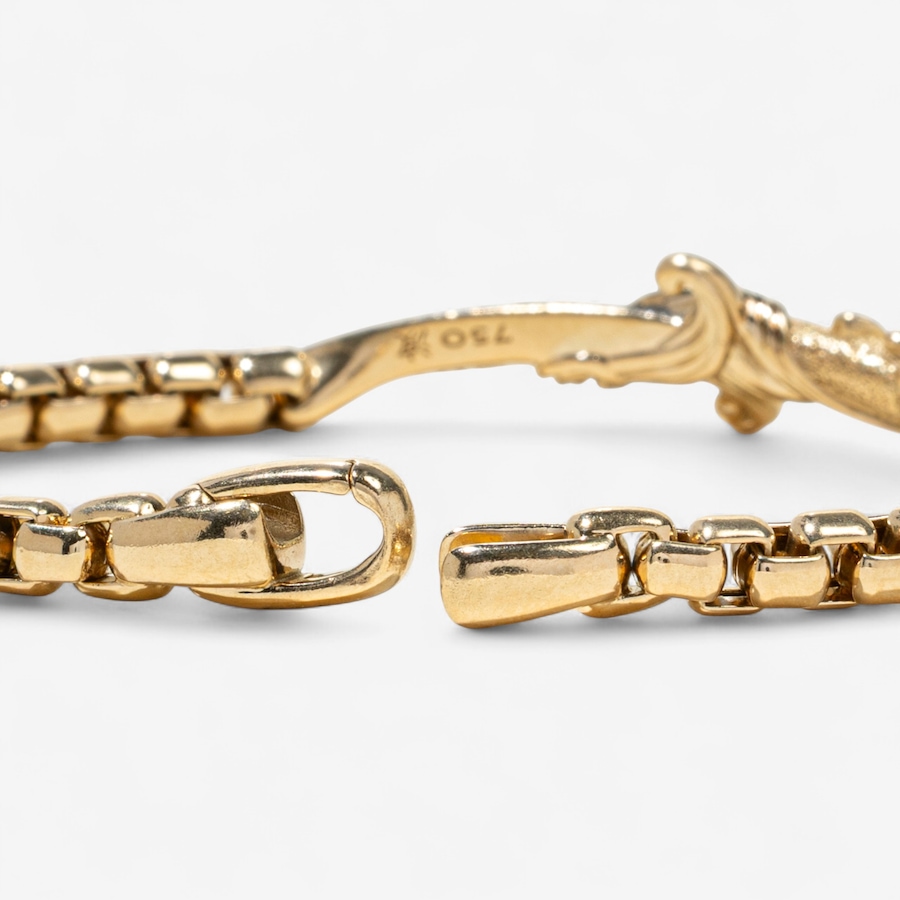 Image 747435_ALTMORE4.jpg, Product 747-435 / Price $8,995.00, 18K Yellow Gold DAVID YURMAN Diamond-Set Waves Dagger Bracelet from Estate Originals on TSC.ca's Jewellery department