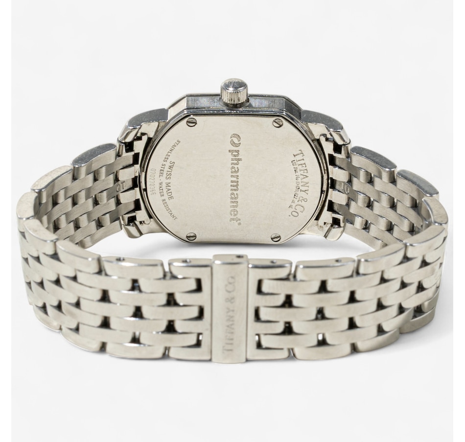 Image 747442_ALTMORE3.jpg, Product 747-442 / Price $1,750.00, Stainless Steel TIFFANY & Co. MARK COUPE Swiss Made Watch from Estate Originals on TSC.ca's Jewellery department