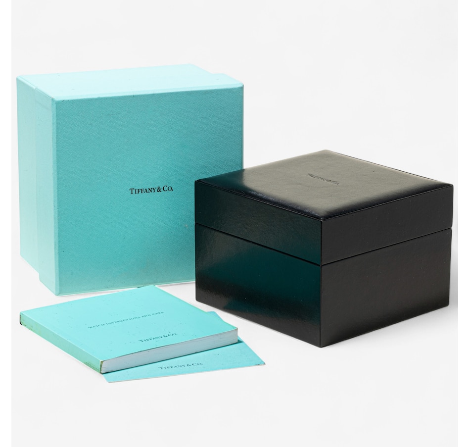 Image 747442_ALTMORE5.jpg, Product 747-442 / Price $1,750.00, Stainless Steel TIFFANY & Co. MARK COUPE Swiss Made Watch from Estate Originals on TSC.ca's Jewellery department