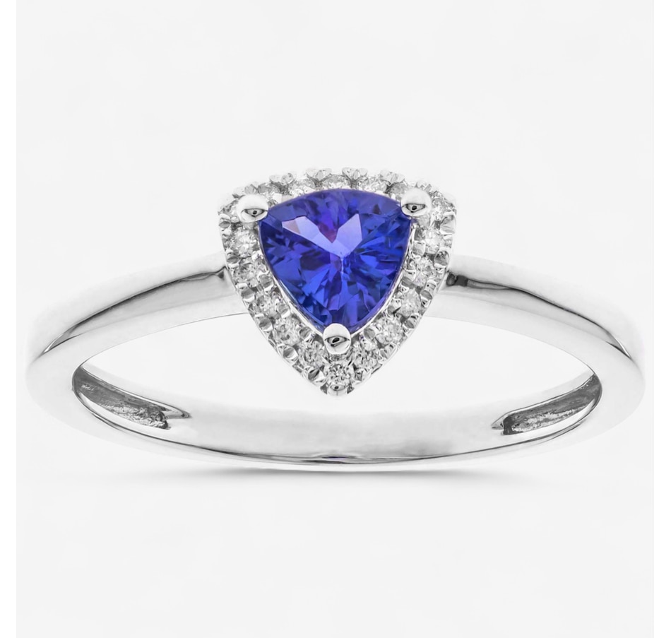 Image 747464.jpg, Product 747-464 / Price $799.99, Cirari 14K White Gold Tanzanite & Diamond Ring from Cirari on TSC.ca's Jewellery department