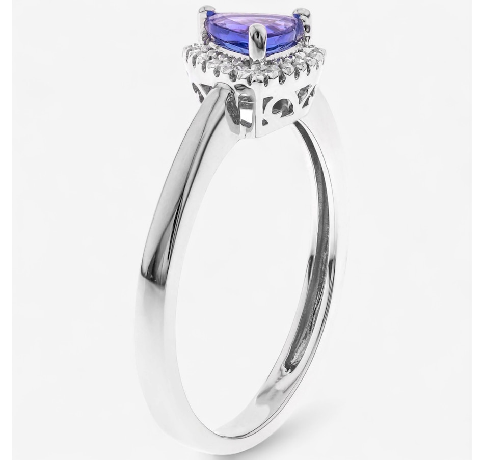 Image 747464_ALTMORE1.jpg, Product 747-464 / Price $799.99, Cirari 14K White Gold Tanzanite & Diamond Ring from Cirari on TSC.ca's Jewellery department