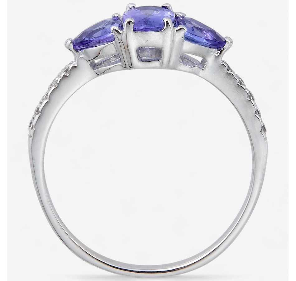 Image 747465_ALTMORE2.jpg, Product 747-465 / Price $1,129.99, Cirari 14K White Gold Tanzanite & Diamond Ring from Cirari on TSC.ca's Jewellery department