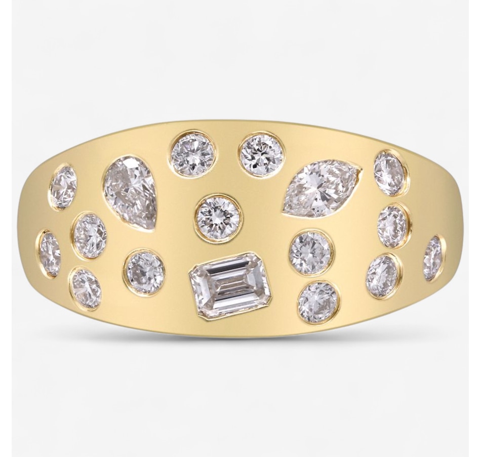 Image 747471.jpg, Product 747-471 / Price $3,399.99, Cirari 14K Yellow Gold Diamond Band Ring from Cirari on TSC.ca's Jewellery department