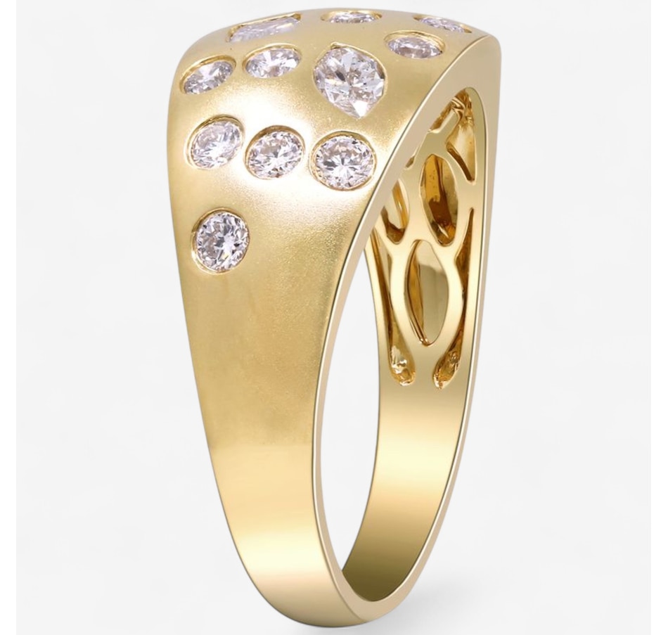 Image 747471_ALTMORE1.jpg, Product 747-471 / Price $3,399.99, Cirari 14K Yellow Gold Diamond Band Ring from Cirari on TSC.ca's Jewellery department