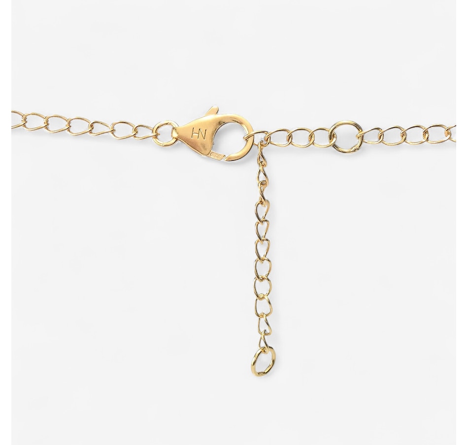 Image 747668_ALTMORE9.jpg, Product 747-668 / Price $489.99, Gems En Vogue Palladium Silver Australian Opal Triplet & Gems Pendant With Chain from Gems En Vogue on TSC.ca's Jewellery department