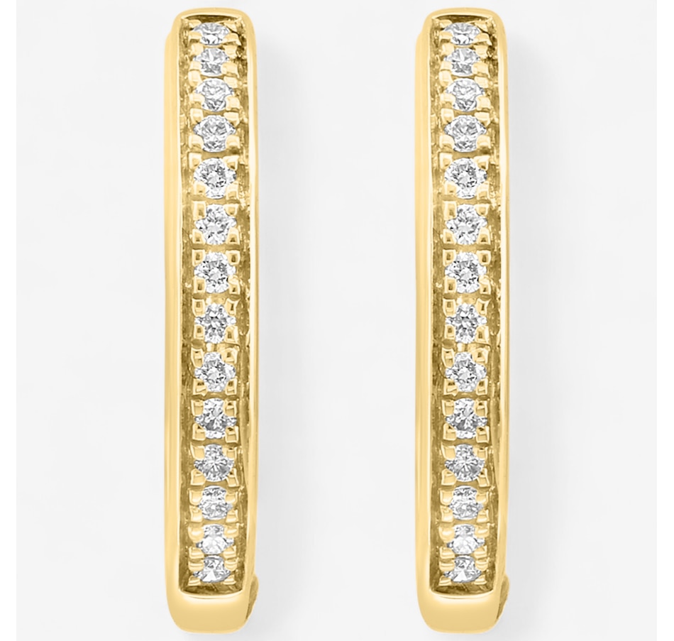Image 747718_ALTMORE1.jpg, Product 747-718 / Price $1,299.99, EFFY 14K Yellow Gold Diamond Hoop Earrings from Effy Jewellery on TSC.ca's Jewellery department