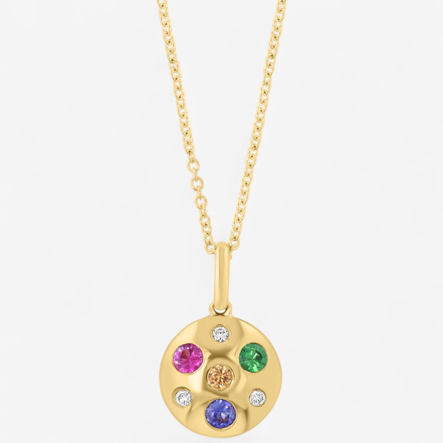 Image 747723_ALTMORE1.jpg, Product 747-723 / Price $1,599.99, EFFY 14K Yellow Gold Multi Gemstone and Diamond Pendant with Chain from Effy Jewellery on TSC.ca's Jewellery department