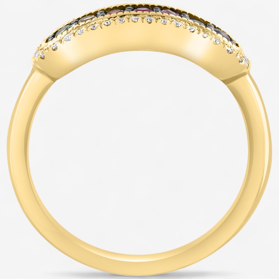 Image 747724_ALTMORE2.jpg, Product 747-724 / Price $1,699.99, EFFY 14K Yellow Gold Channel Set Multi Gemstone Ring from Effy Jewellery on TSC.ca's Jewellery department