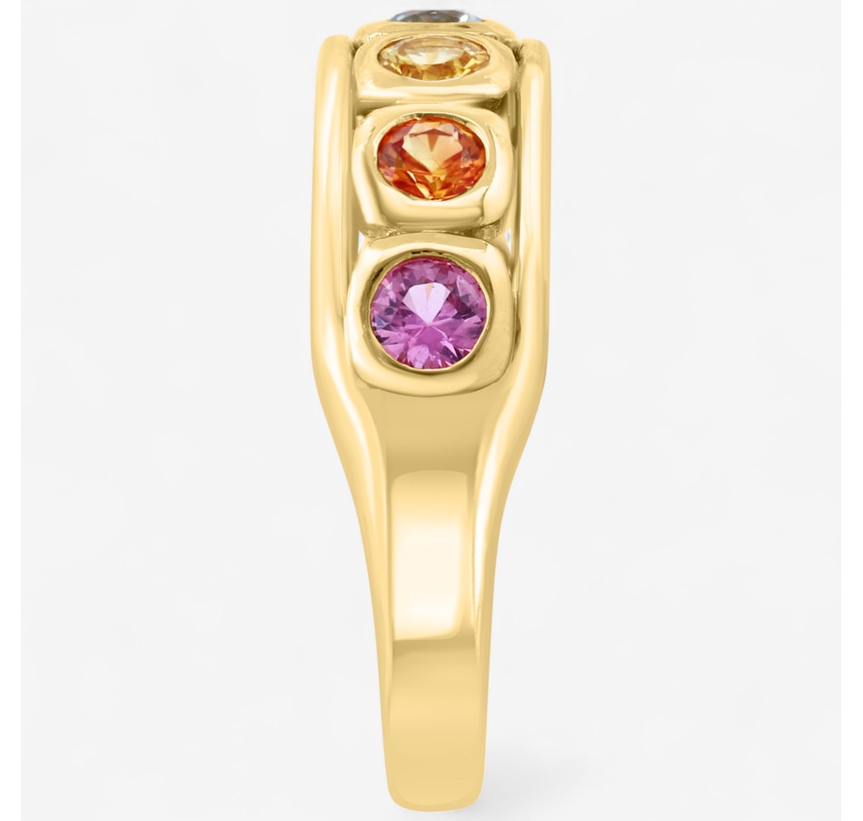 Image 747734_ALTMORE1.jpg, Product 747-734 / Price $1,999.99, EFFY 14K Yellow Gold Bezel Set Multi Sapphire Ring from Effy Jewellery on TSC.ca's Jewellery department