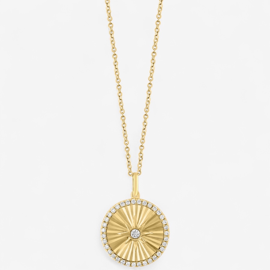 Image 747739.jpg, Product 747-739 / Price $2,499.99, EFFY 14K Yellow Gold Diamond Pendant with Chain from Effy Jewellery on TSC.ca's Jewellery department