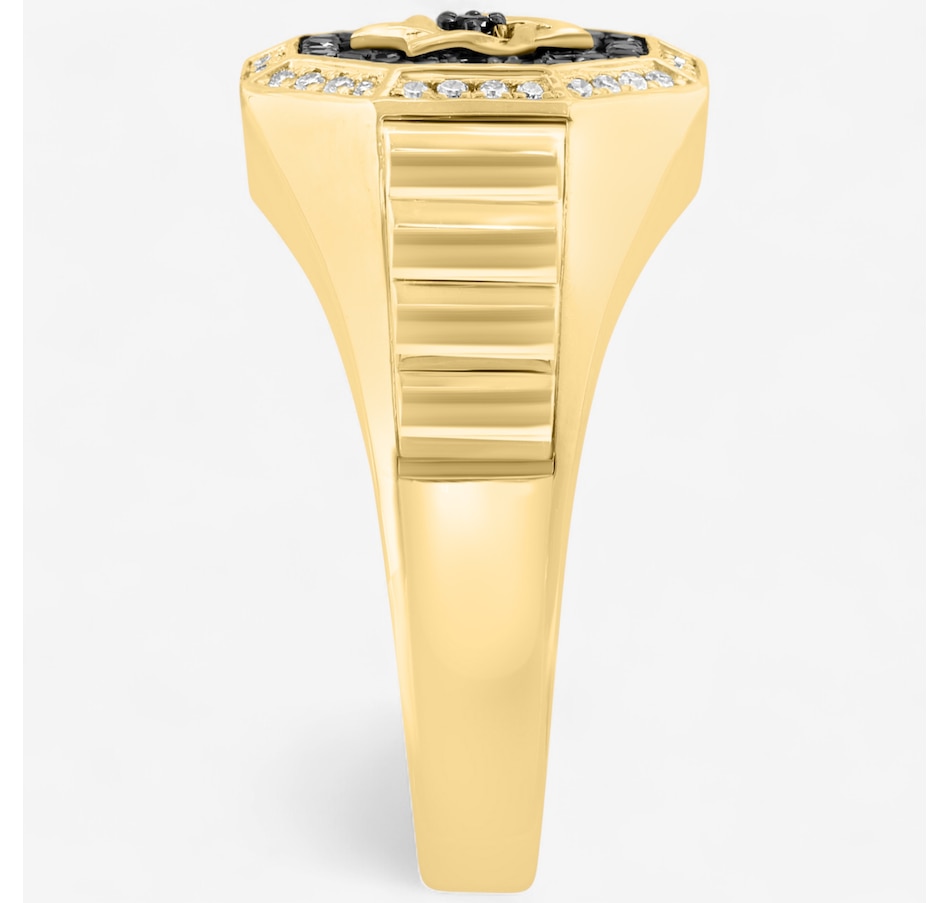 Image 747745_ALTMORE2.jpg, Product 747-745 / Price $3,199.99, EFFY 14K Yellow Gold Black and White Diamond Ring from Effy Jewellery on TSC.ca's Jewellery department