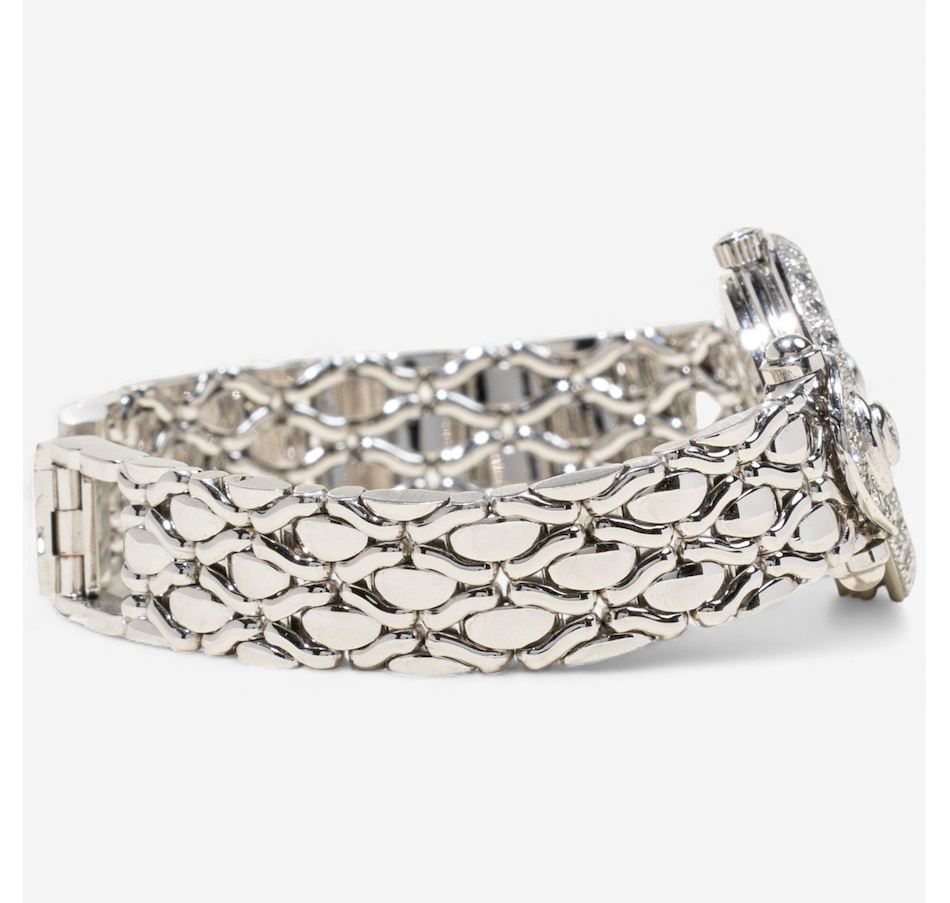 Image 747866_ALTMORE2.jpg, Product 747-866 / Price $12,995.00, Estate Originals 18K White Gold Baume and Mercier Watch with Mother-of-Pearl Dial and Diamonds from Estate Originals on TSC.ca's Jewellery department