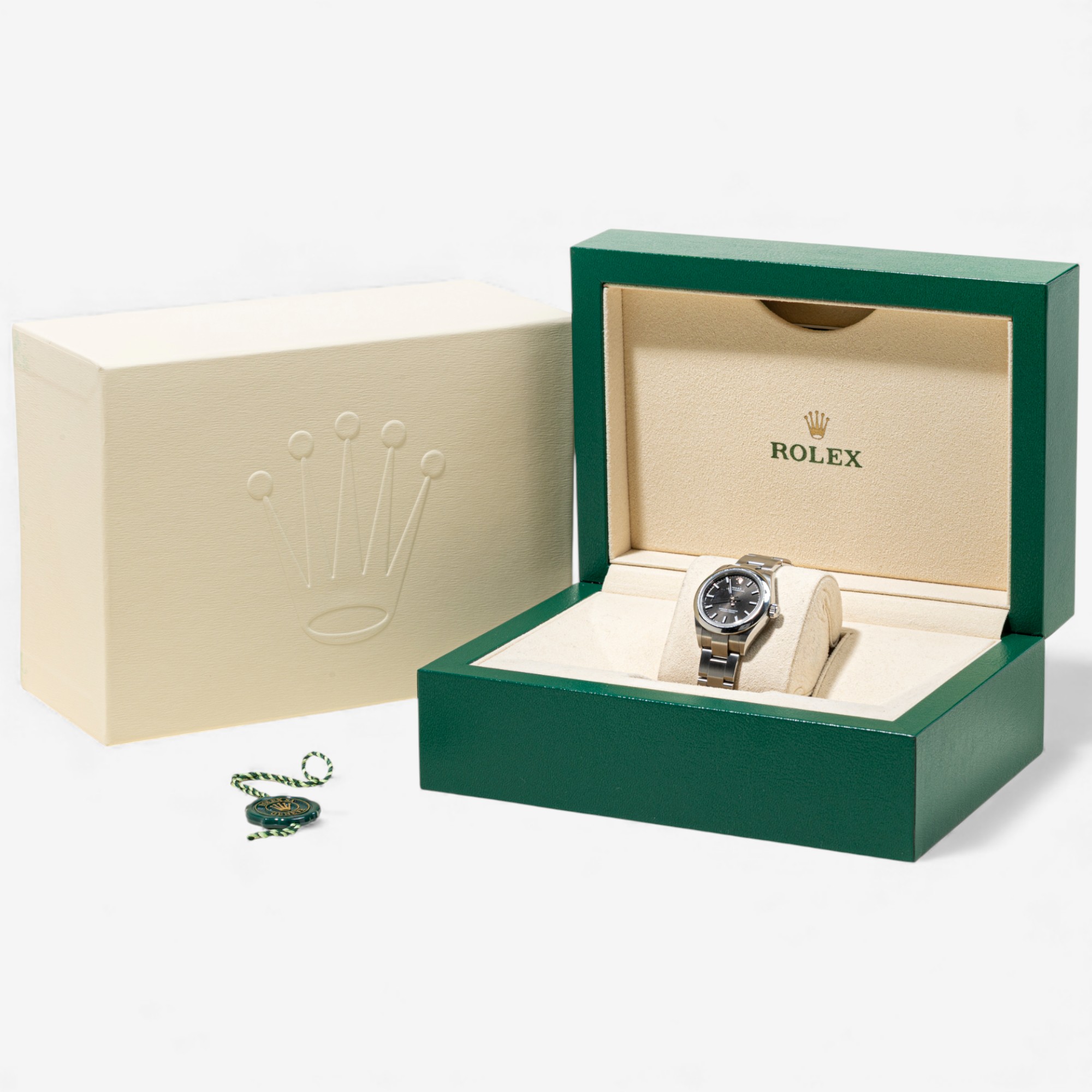 ROLEX OYSTER コレクションボックス Estate Originals Stainless Steel Rolex Oyster Perpetual Swiss-Made