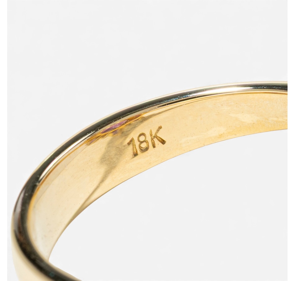 Image 747897_ALTMORE4.jpg, Product 747-897 / Price $2,995.00, Estate Originals 18K Yellow Gold Amethyst and Diamond Cluster Ring from Estate Originals on TSC.ca's Jewellery department