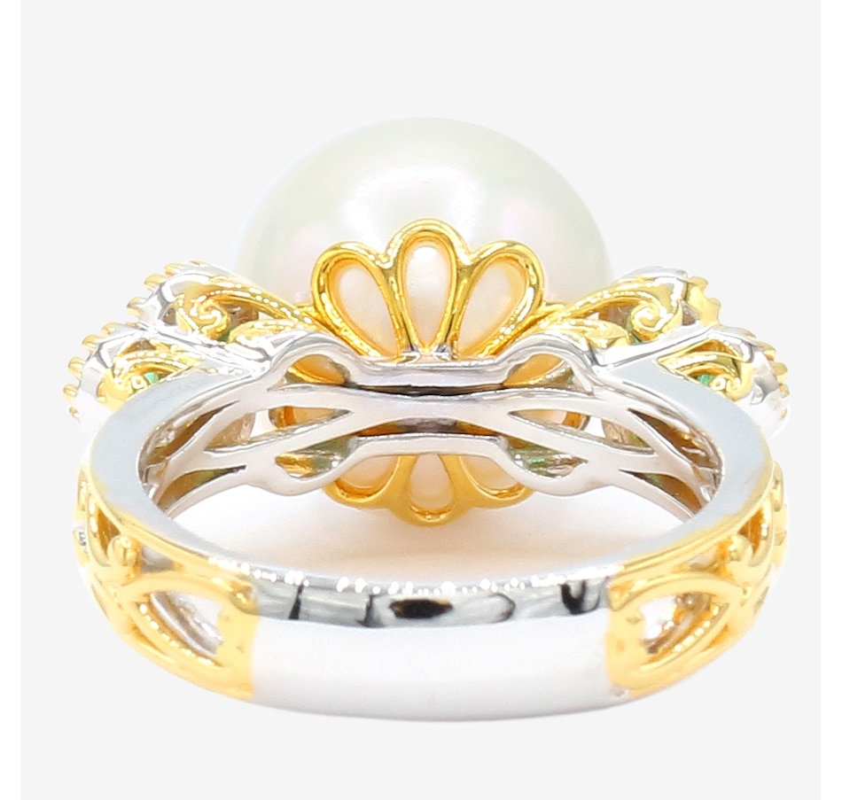 Image 747946_ALTMORE2.jpg, Product 747-946 / Price $289.99, Gems En Vogue Palladium Silver Edison White Pearl & Gems Ring from Gems En Vogue on TSC.ca's Jewellery department