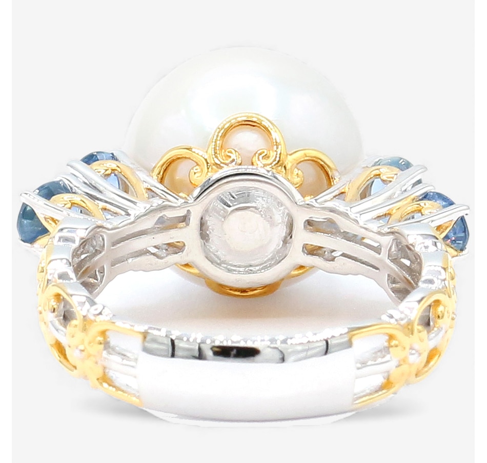Image 747946_ALTMORE4.jpg, Product 747-946 / Price $289.99, Gems En Vogue Palladium Silver Edison White Pearl & Gems Ring from Gems En Vogue on TSC.ca's Jewellery department