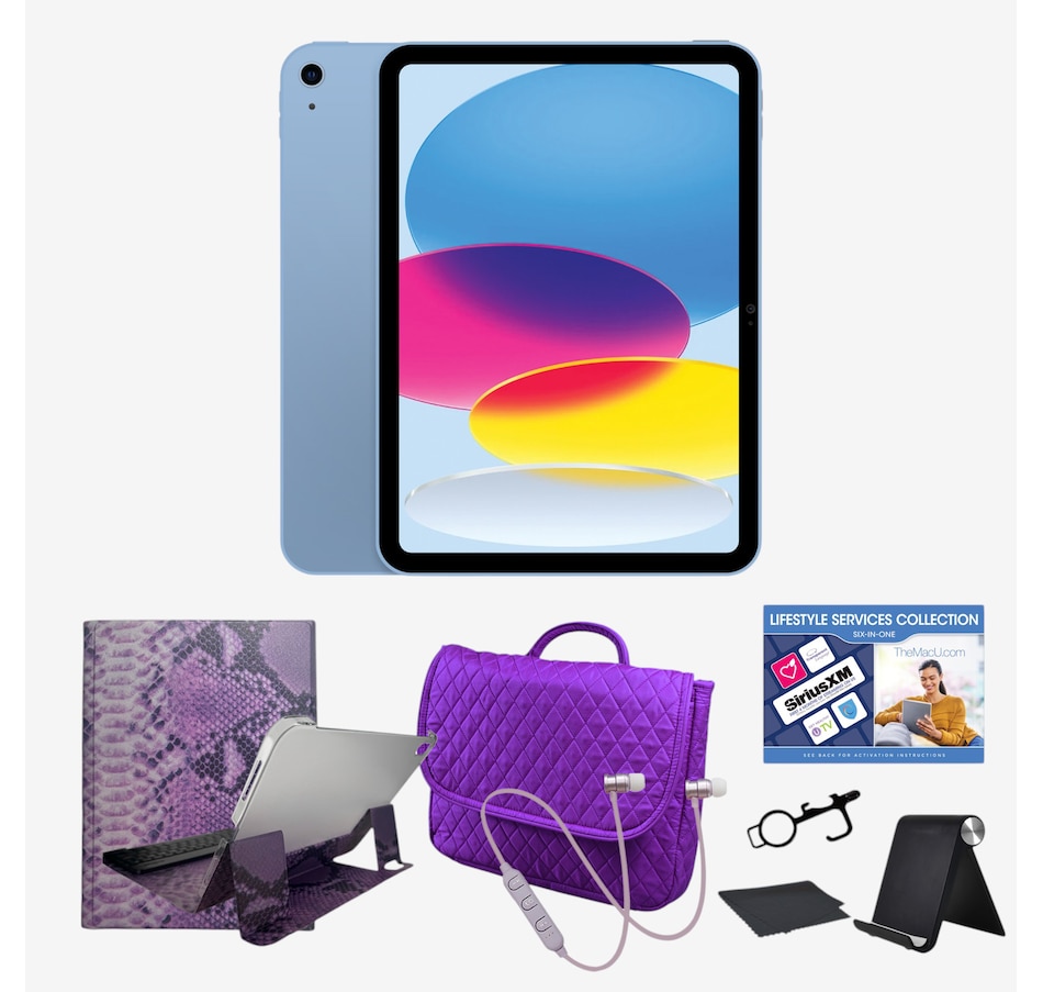 Image 747985_BLPSN.jpg, Product 747-985 / Price $999.99 - $1,199.99, Apple iPad 10.9" Tablet Bundle (64 GB or 256 GB, 10th-gen) from Apple on TSC.ca's Electronics department