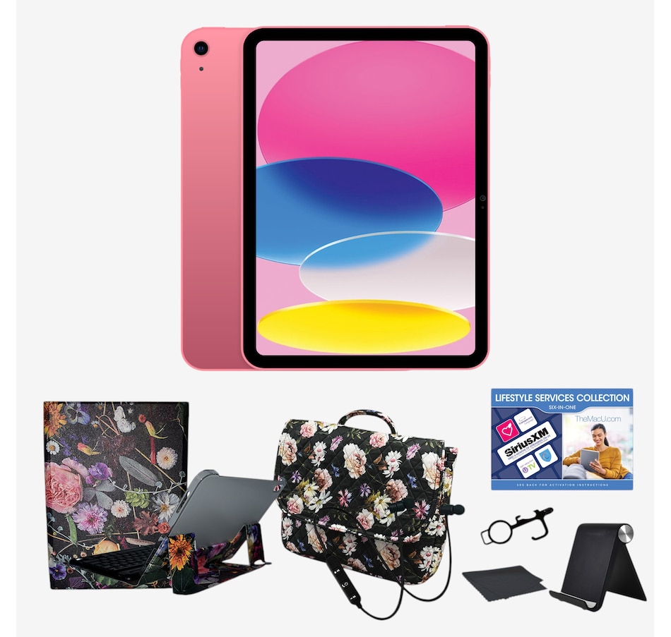 Image 747985_PKFL.jpg, Product 747-985 / Price $999.99 - $1,199.99, Apple iPad 10.9" Tablet Bundle (64 GB or 256 GB, 10th-gen) from Apple on TSC.ca's Electronics department