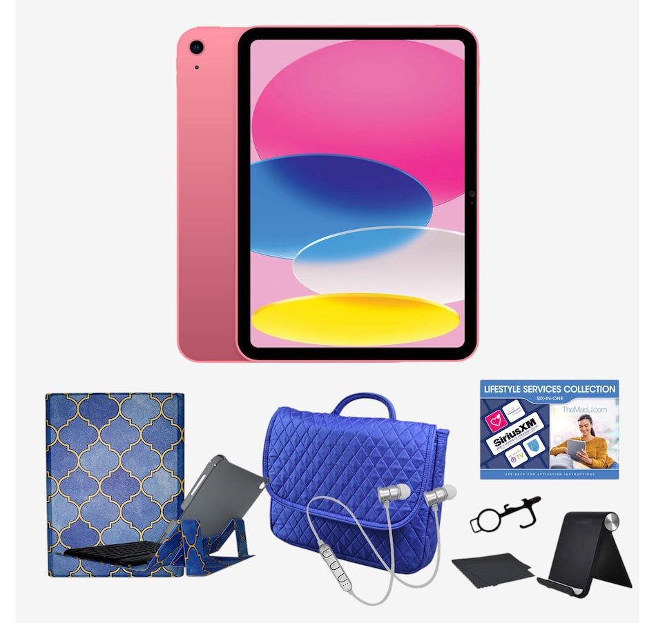 Image 747985_PNBMN.jpg, Product 747-985 / Price $999.99 - $1,199.99, Apple iPad 10.9" Tablet Bundle (64 GB or 256 GB, 10th-gen) from Apple on TSC.ca's Electronics department