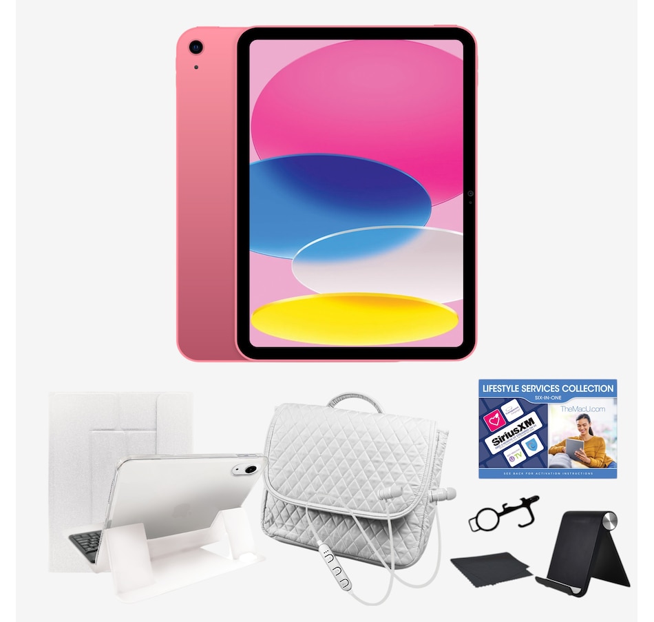 Image 747985_PWH.jpg, Product 747-985 / Price $999.99 - $1,199.99, Apple iPad 10.9" Tablet Bundle (64 GB or 256 GB, 10th-gen) from Apple on TSC.ca's Electronics department